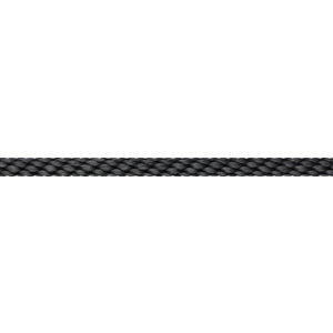 Liros Polyamide Spiral Braid 6mm sort