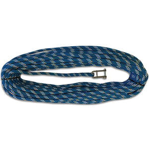 Liros fald m/nøglesjækel 8mm x 30 mtr blå/hvid