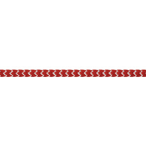 Liros Dyneema Spi 10mm rød-hvid