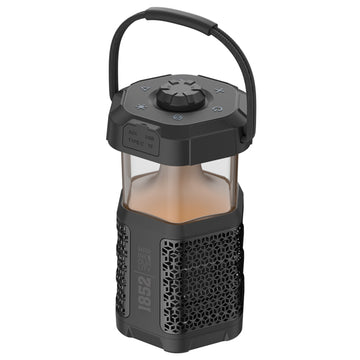 1852 Bordlampe m/bluetooth højttaler, IPX6 vandtæt