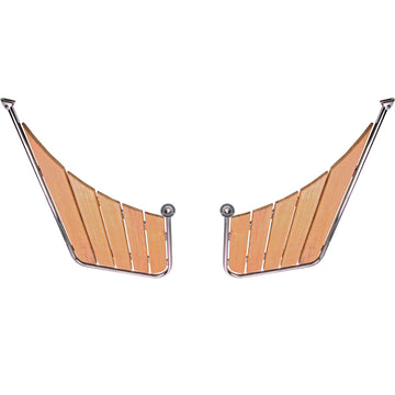 Badeplatform til snekke 95/47x65cm ø32mm