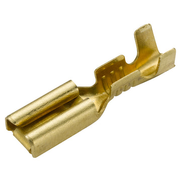 Ledningsforbinder m.lås 0.85-1.25mm stik 2.8 x 0,8mm 100 stk