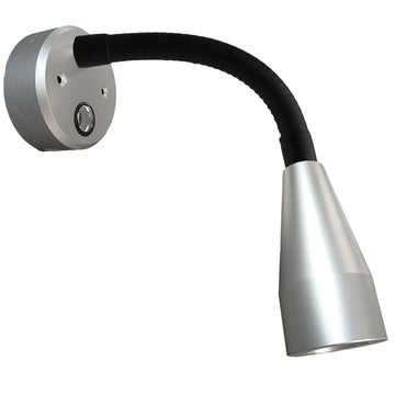 Casolux Mary Flex væglampe flex mini alu. grå 3000K 10-30v
