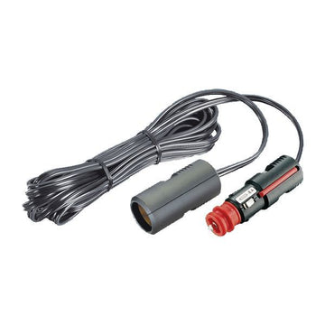 Universalstik 12/24V med 8 amp sikring, 4m kabel og udt