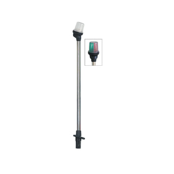 Lanterne LZ på stander 3-farvet 54cm sti