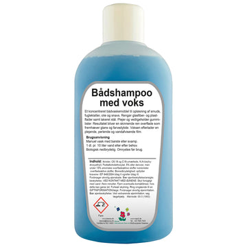Bådshampoo med voks 1 ltr.