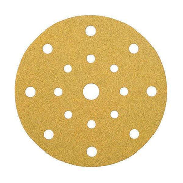 Mirka gold rondel Ø125mm p180 17 hul - 10stk