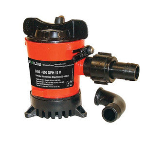 Johnson Lænsepumpe L650/53L/min, 12 V