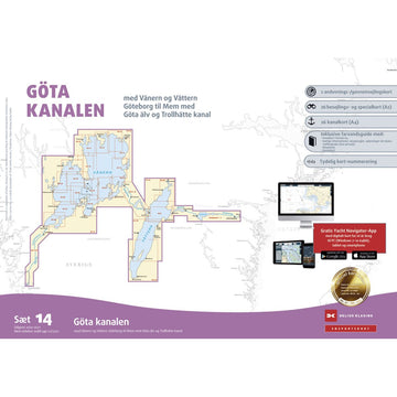 Søkort Satz 14 Götakanal ...