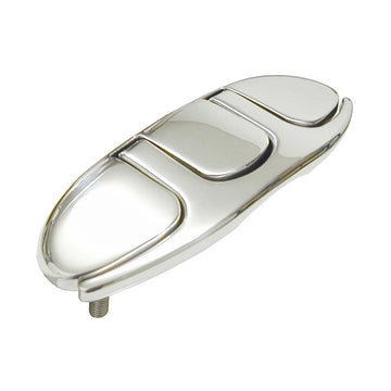 Fortøjningsklampe 114x67mm rustfri stål
