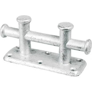 Bro pullert dobbelt 178x69mm galv.stål