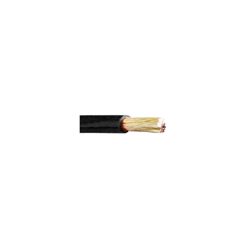 Ledning enkelt 0.75mm2 sort fortinnet