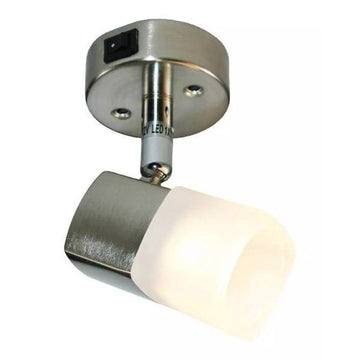 Spotlampe LUNA Satin Nickel