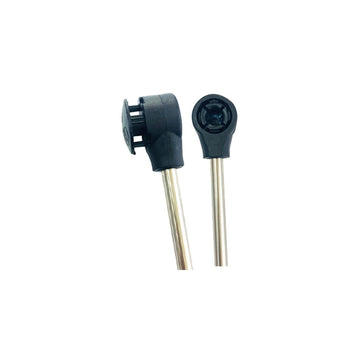 Kugleled gasdæmper 2-stk. nylon 6mm