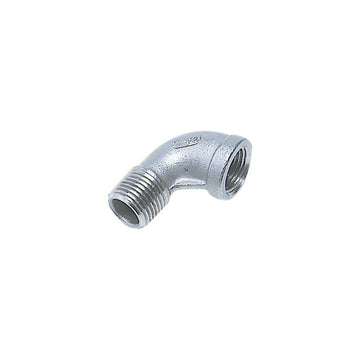Bøjning rustfri 90° pibehoved 1½''