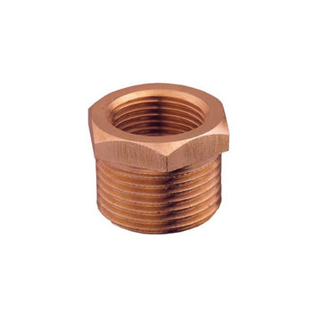 Nippelmuffe bronze ud./in.2-1 1/2''