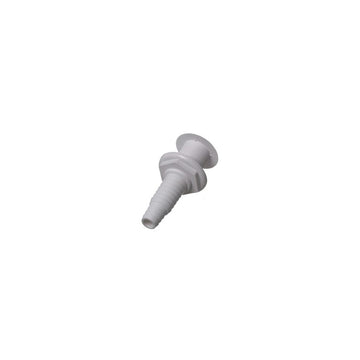 Skroggennemføring Ø.15mm hvid nylon