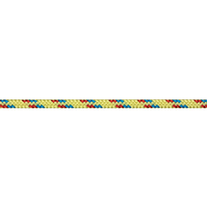 Liros Accessory Cord 6mm gul-rød-blå