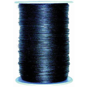Liros Taklegarn 1,0mm sort vokset 500 m