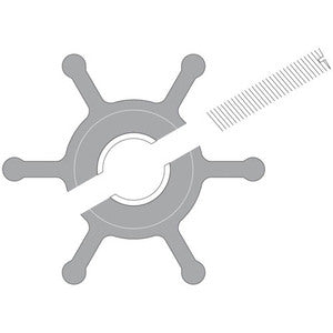 Johnson Impeller 09-1026B Nitril Ø50,8mm
