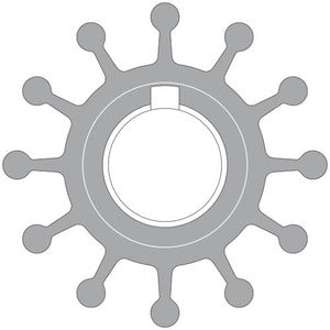 Johnson Impeller 09-804B Nitril Ø57,1 mm