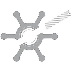 Johnson Impeller 09-808B Ø40 mm