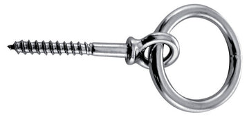 Bådring med træskrue rf 10mm