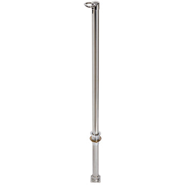 Vandski trækstang Ø40x2mm 120cm