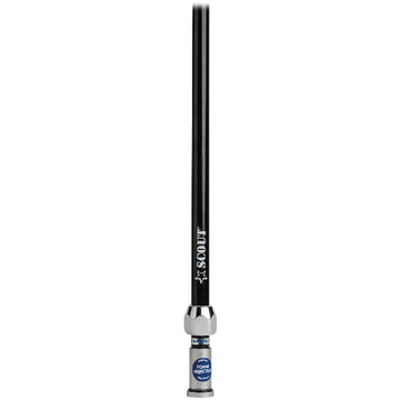 Scout Quick VHF sort antenne 1,5m, 5m kabel & FME han/PL259