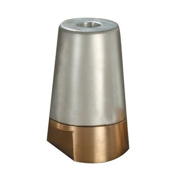 Tecnoseal Zinkmøtrik med 30mm gevind 45mm aksel