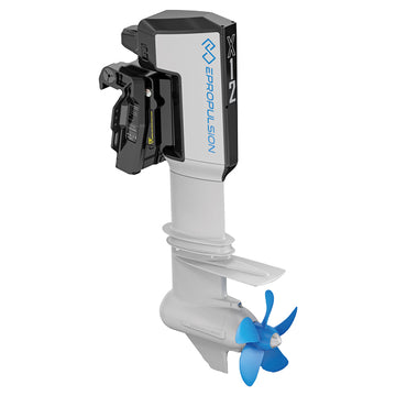 ePropulsion X-12 påhængsmotor, langt ben