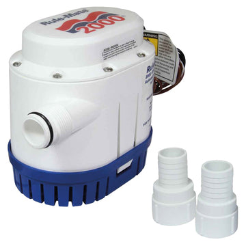 Rule-mate 2000gph fuldaut. 12v