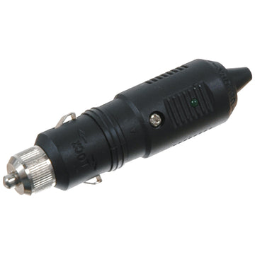 Hanstik med LED diode, sort polycarbonate