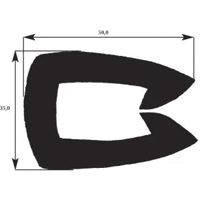 Fenderliste 35x50mm
