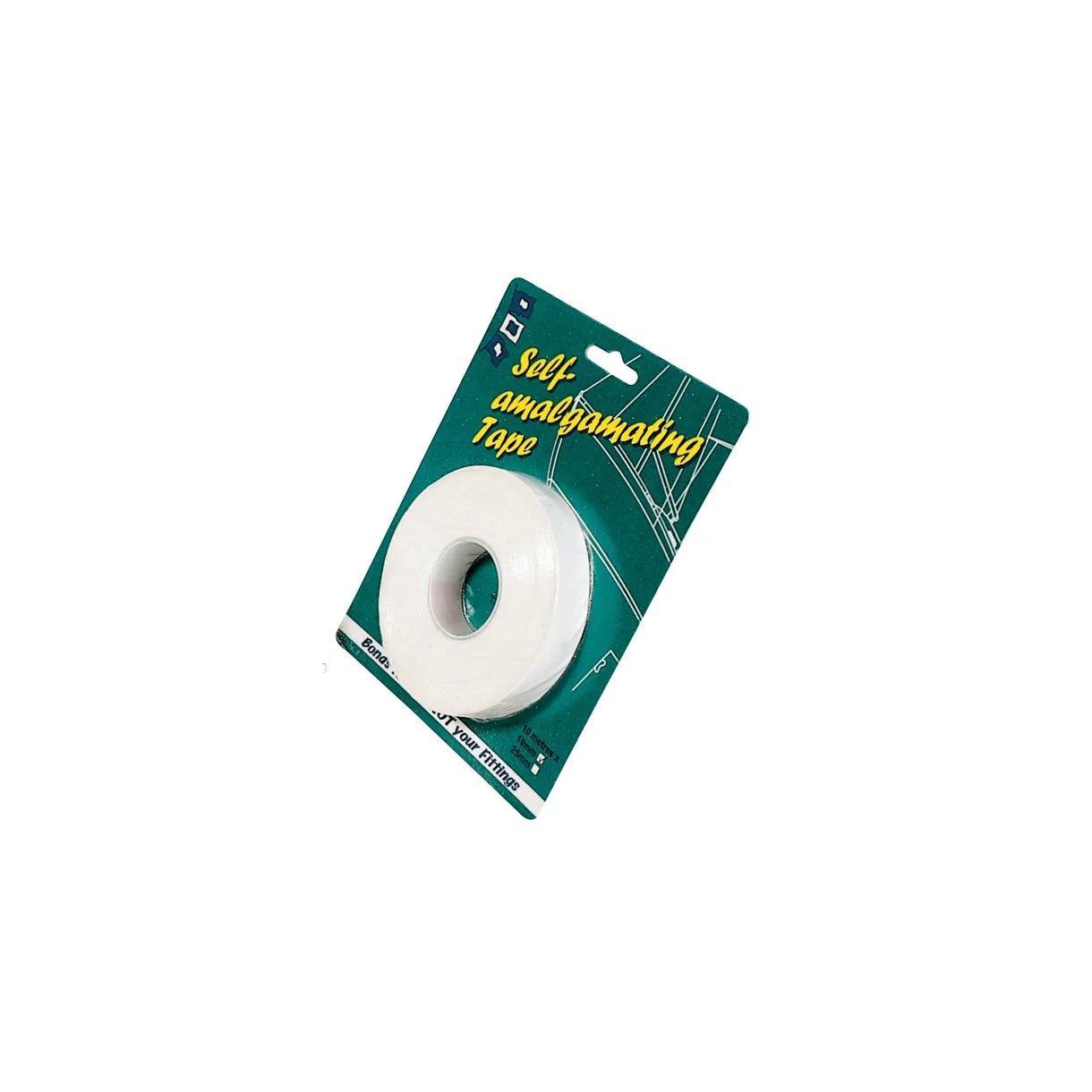 Vulkaniserende vandtæt tape 25mm hvid