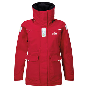Gill OS25 Offshore Dame Jakke Red Str 18