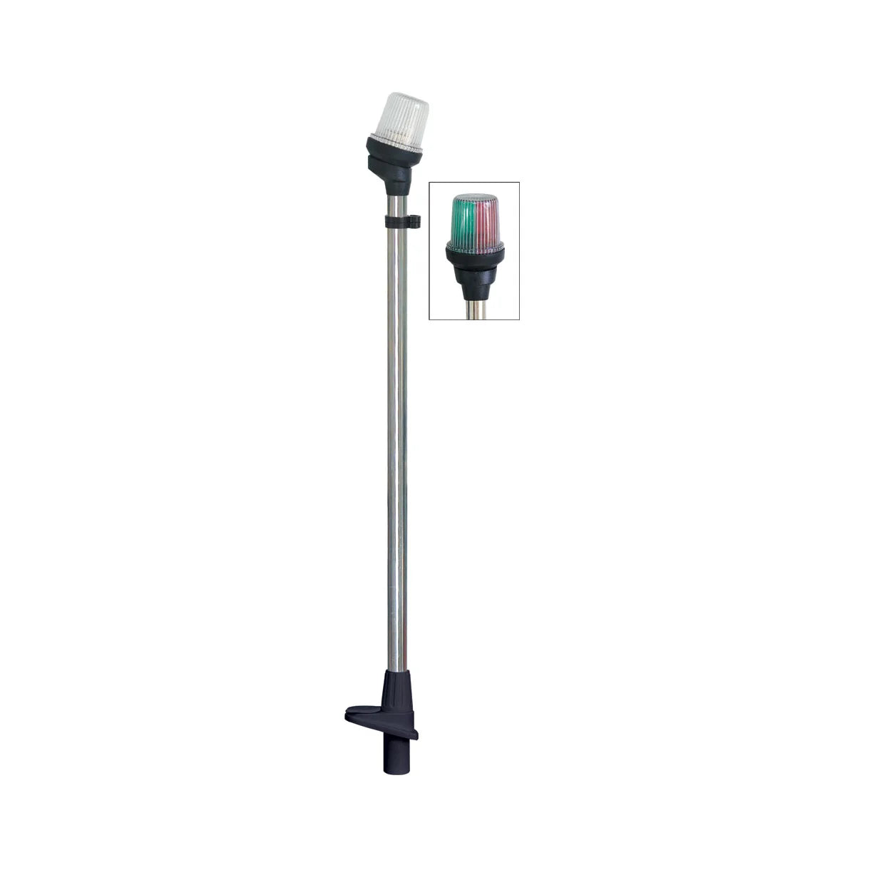 Lanterne LZ på stander 3-farvet 54cm tel