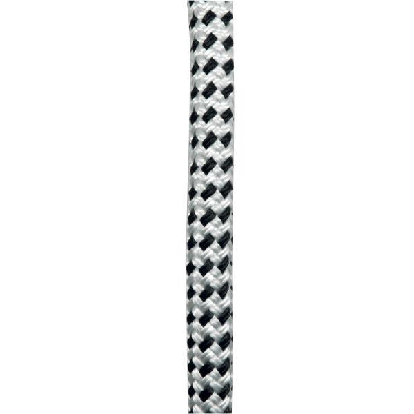 Robline fortøjning dobbelt flettet 16mm 10m hvid/sort