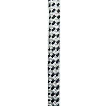 Robline fortøjning dobbelt flettet 16mm 10m hvid/sort