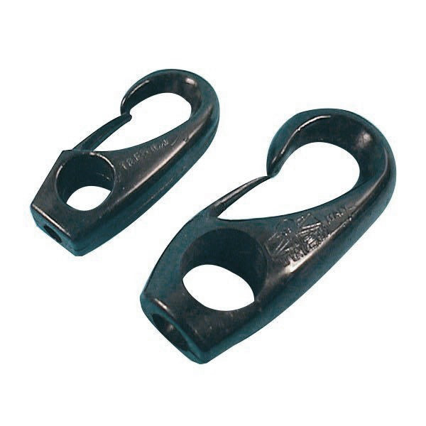 Nylonkrog sort 10mm 2stk