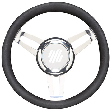 Ultraflex Foscari rat, sort polyurethan Ø350mm incl. nav