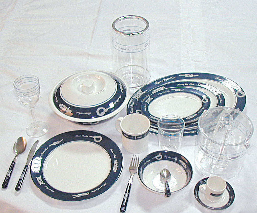 Sea Tableware ''Exclusive'' Suppetalerken, 6 stk.
