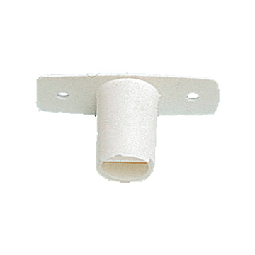 Åregaffelbøsning nylon topmonteret