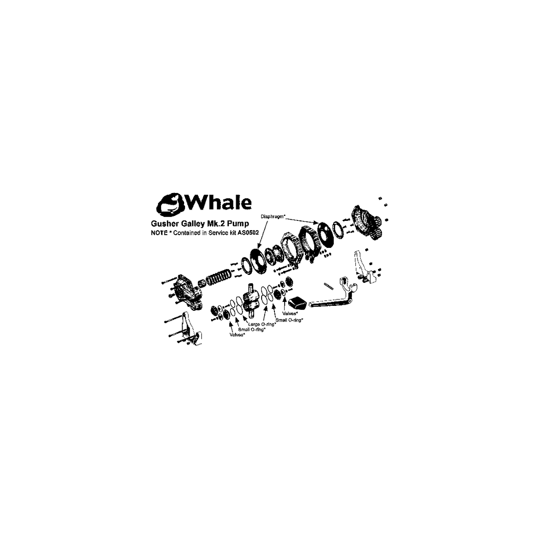 Whale pakningssæt MK 2