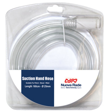 Nuova rade hævertpumpe Ø22,5 mm 160 cm