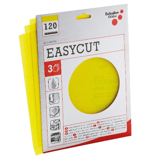 Slibepapir ark korn 180 230 x 280 mm 3 stk