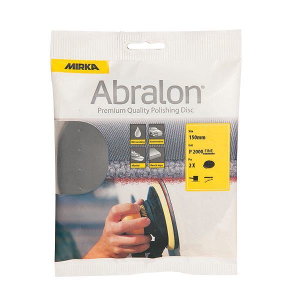 Mirka abralon Ø150mm p2000 - 2stk
