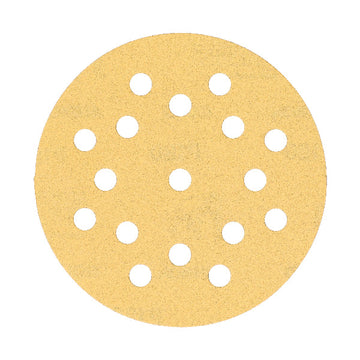 Mirka gold rondel Ø125mm p 40 17 hul - 10stk