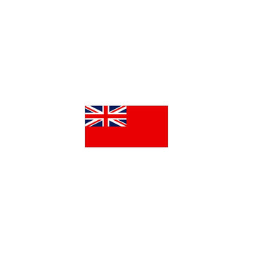 Gæsteflag England RE trykt 30x45