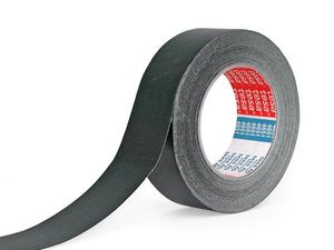 Lærredstape 38mm x 25mtr sort